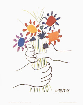 Bouquet with Hands