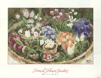 French Flower Basket