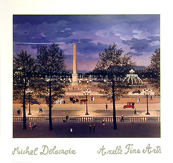 Place De La Concorde La Nuit