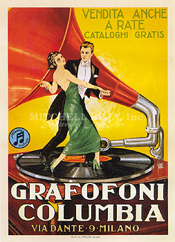 Grafofoni Columbia, 1920 ca