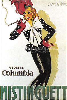 Mistinguett Vedette Columbia