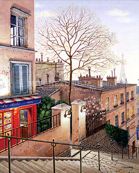 Parisian Memories (Suite of 4)