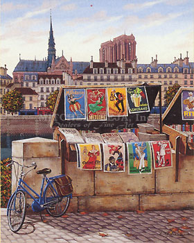 Postcards from Paris (Suite of 4)