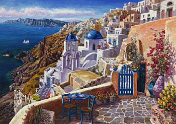 View of Santorini